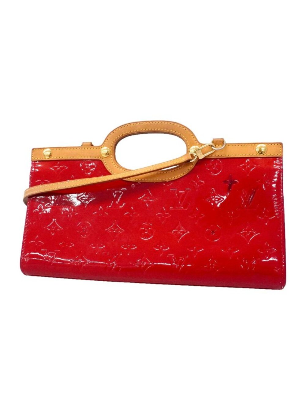 Louis Vuitton Handbag Vernis Roxbury Drive Pomme D'amour 2-Way Bag